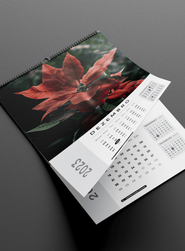 Calendário Parede Nature 2Ø23
